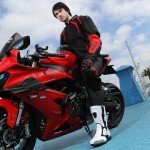 Zeozoom Unisex Motorcycle Riding Leather Boots