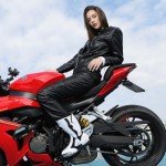 Zeozoom Unisex Motorcycle Riding Leather Boots