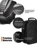 Waterproof Motorcycle Tail Bag with Expandable Storage