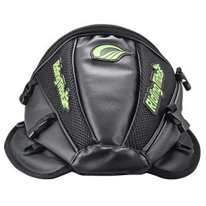 KATUR Waterproof Motorcycle Backseat Storage Bag - Black