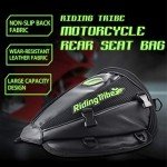 KATUR Waterproof Motorcycle Backseat Storage Bag - Black