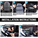 KATUR Waterproof Motorcycle Backseat Storage Bag - Black