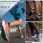 Men's Merino Wool Ankle Hiking Socks - 6 Pairs