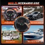 RASTP Racing Steering Wheel 13.8" with Horn Button