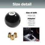 Universal Black Acrylic Gear Shift Knob