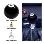 Universal Black Acrylic Gear Shift Knob