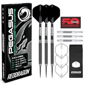 RED DRAGON Pegasus 24g Tungsten Steel Darts Set