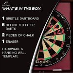 Belmont Official Size Dart Board Cabinet Set