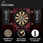 Belmont Official Size Dart Board Cabinet Set
