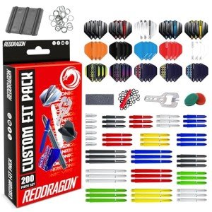 Red Dragon 200-Piece Darts Accessory Kit