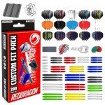 Red Dragon 200-Piece Darts Accessory Kit