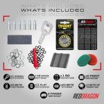 Red Dragon 200-Piece Darts Accessory Kit