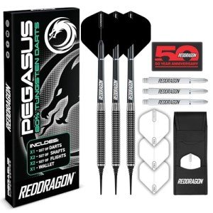Red Dragon Pegasus 18g Tungsten Darts Set