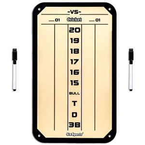 GoSports Magnetic Dry Erase Darts Scoreboard