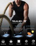 Men's Athletic Compression Tank Tops - 5 Pack