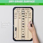 GoSports Magnetic Dry Erase Darts Scoreboard