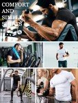 Men's 6 Pack Short Sleeve Compression Workout Tops