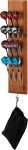 Wall-Mounted Solid Wood Dart Holder in Cinnamon