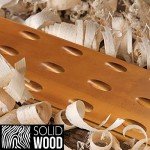 Wall-Mounted Solid Wood Dart Holder in Cinnamon