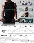 Men's Athletic Compression Tank Tops - 5 Pack