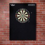 Viper Defender III Dartboard Wall Protector, Black
