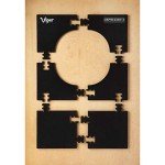 Viper Defender III Dartboard Wall Protector, Black