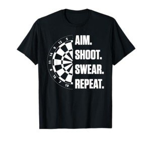 Darts Problems Dartboard Player T-Shirt for Men
