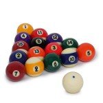 Belgian Made Aramith Pure Phenolic Pool Ball Set