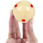 Pro-Cup 2-1/4" Billiard Cue Ball with Dots