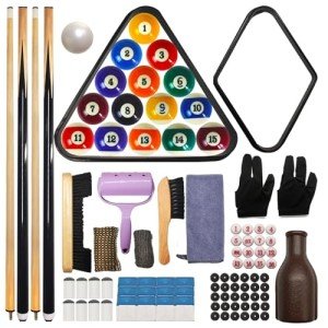 95-Piece Pool Table Accessory Set Essentials