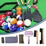 95-Piece Pool Table Accessory Set Essentials