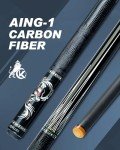 KONLLEN Low Deflection Carbon Fiber Pool Cue Stick