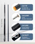 KONLLEN Low Deflection Carbon Fiber Pool Cue Stick