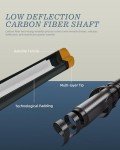 KONLLEN Low Deflection Carbon Fiber Pool Cue Stick
