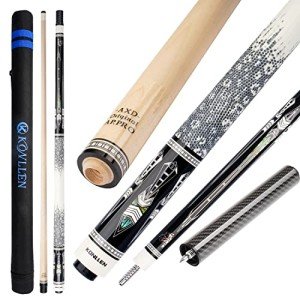 KONLLEN Pro Taper Canadian Maple Billiard Cue Set