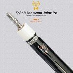 KONLLEN Pro Taper Canadian Maple Billiard Cue Set