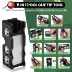 11-in-1 Pool Cue Tips Replacement and Shaping Kit