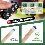 11-in-1 Pool Cue Tips Replacement and Shaping Kit