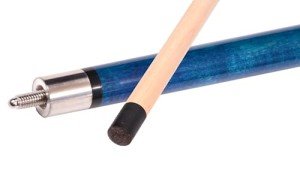 58" Hardwood Pool Cue Stick - 2 Piece, 23oz