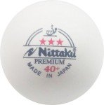 Nittaku 3-Star 40+ Table Tennis Balls - 6 Pack
