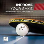 STIGA 6-Pack White 1-Star Table Tennis Balls