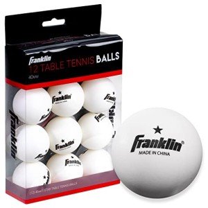 Franklin Sports 40mm Ping Pong Balls - 12 Pack