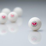 Butterfly R40+ 40mm White Ping Pong Balls - 3 Pack