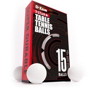 15 White Ping Pong Balls - Official 40mm Size