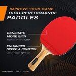 High-Performance Ping Pong Paddle Set for 4 Players