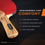High-Performance Ping Pong Paddle Set for 4 Players