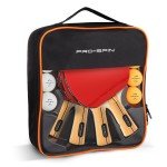 High-Performance Ping Pong Paddle Set for 4 Players