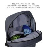 Nittaku Tanto Gray Daypack for Men