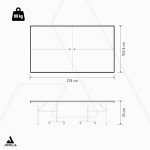 JOOLA Nova Pro Plus Weatherproof Ping Pong Table