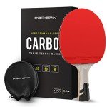 Pro Spin Table Tennis Paddle with Protector Case